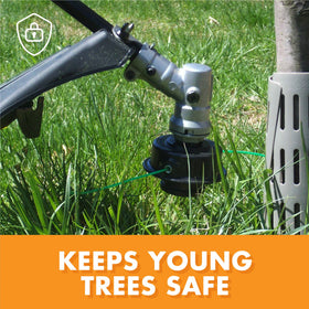 Expandable tabs let the protector grow with your tree.
