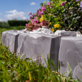 EasyFlex installation on weed fabric helps prevent weed growth