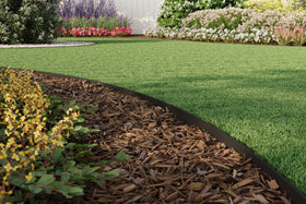 EasyFlex installation trench ready for a clean edge line.