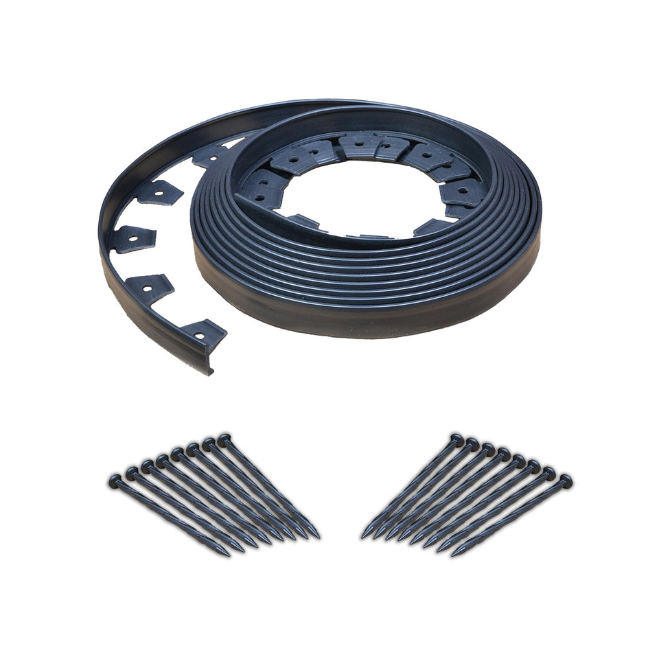 EasyFlex no-dig edging 40ft coil for quick, professional borders.