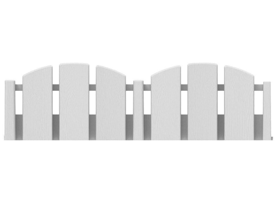 EasyFlex no-dig edging assembly demonstrates quick, trench-free border setup.
