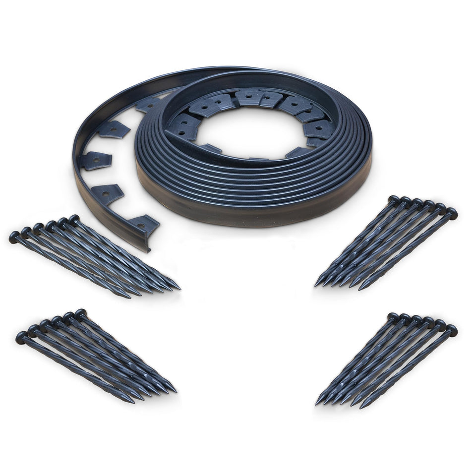 EasyFlex No-Dig edging 40ft coil for clean lawn borders