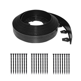 EasyFlex tall wall no-dig edging 40-foot coil provides crisp garden boundaries.