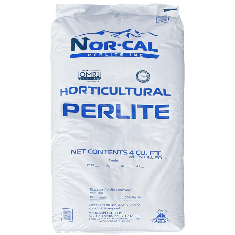 EasyGo Perlite 4cuft bag front view enhances soil drainage and aeration.