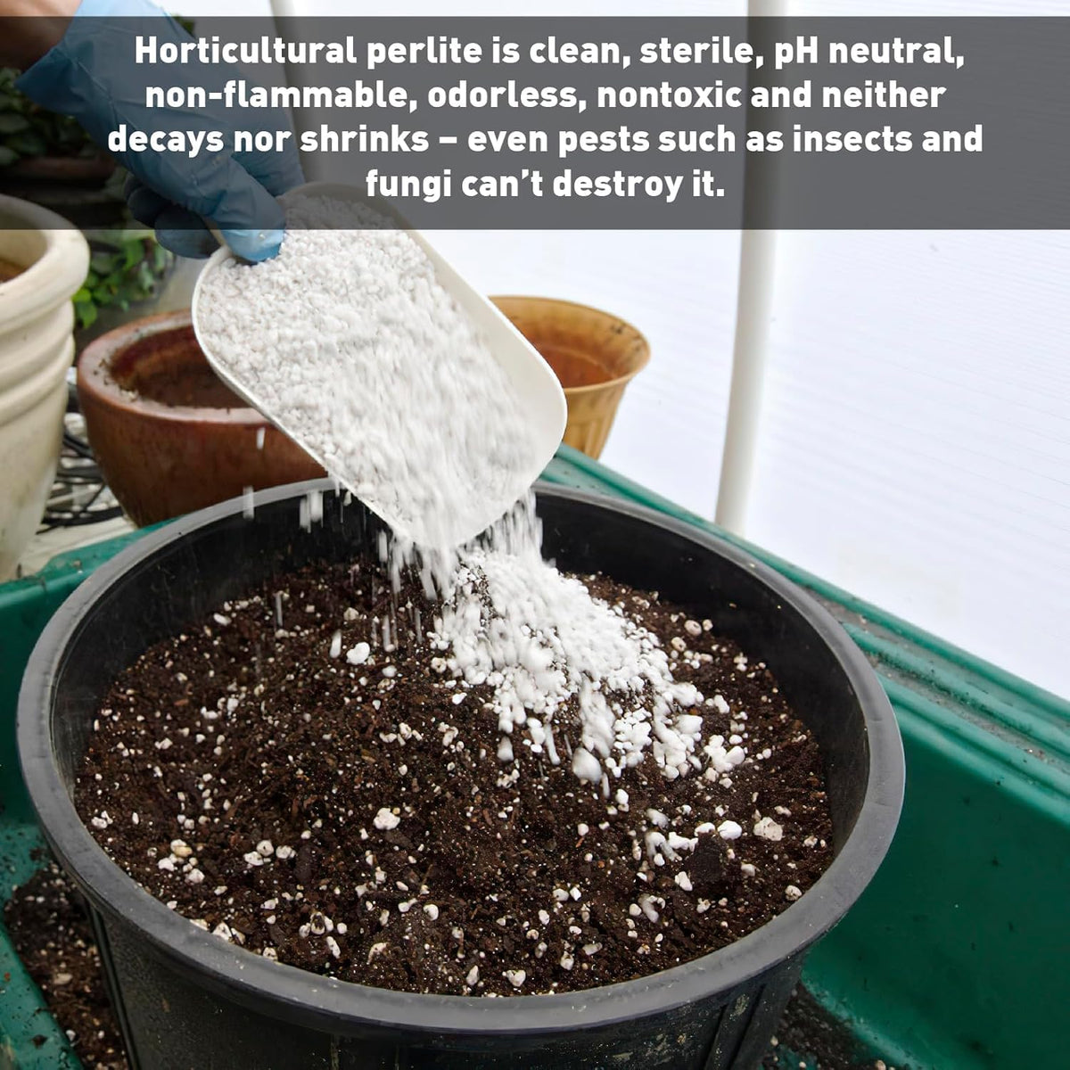 Eco-roofs and roof gardens benefit from EasyGo Perlite drainage and stability.