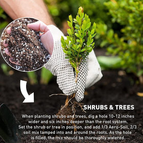 EASYGO shrubs and trees planting uses Aero-Soil mix for aeration and drainage