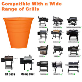 High-heat, food-grade silicone endures smoky grill environments