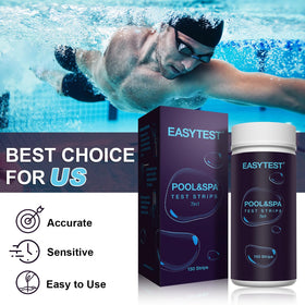 EasyTEST 7in1-pool-test captures seven parameters at once