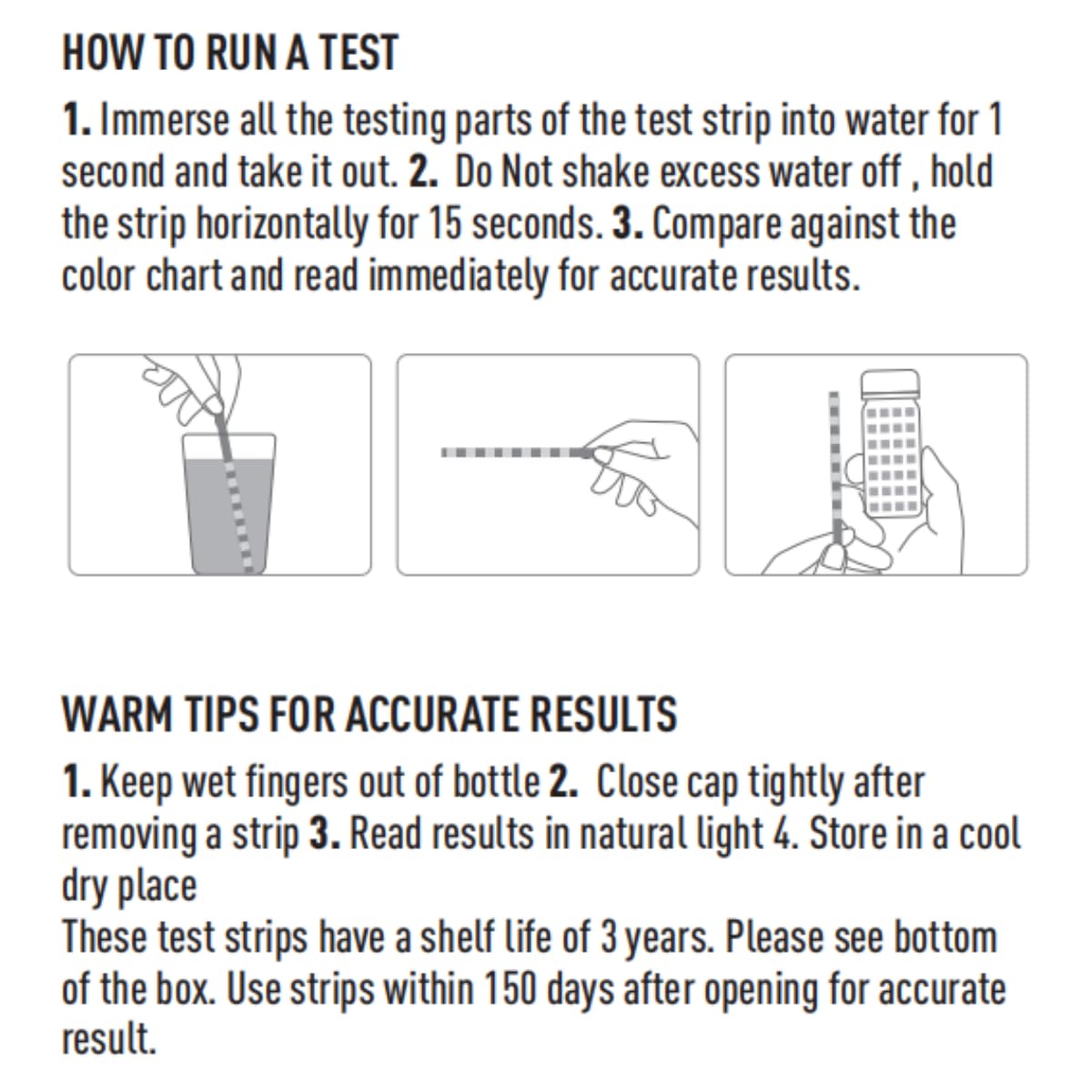 EasyTEST storage-expiration guidance keeps strips fresh