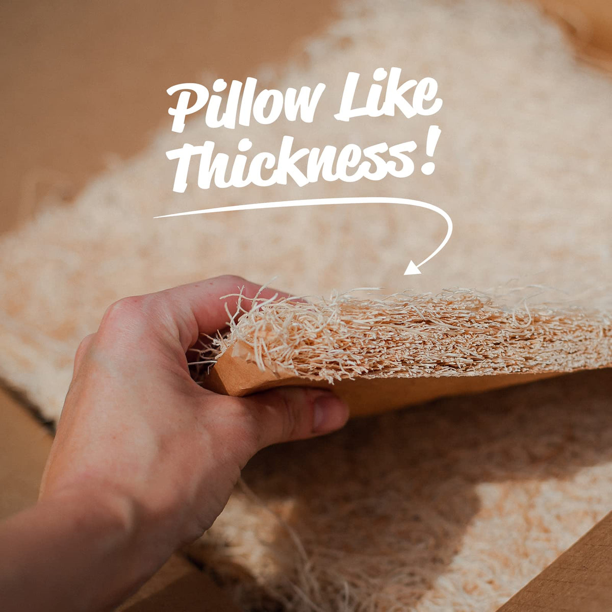 Eaton pad aids easy egg gathering and reduces breakage in nesting boxes.