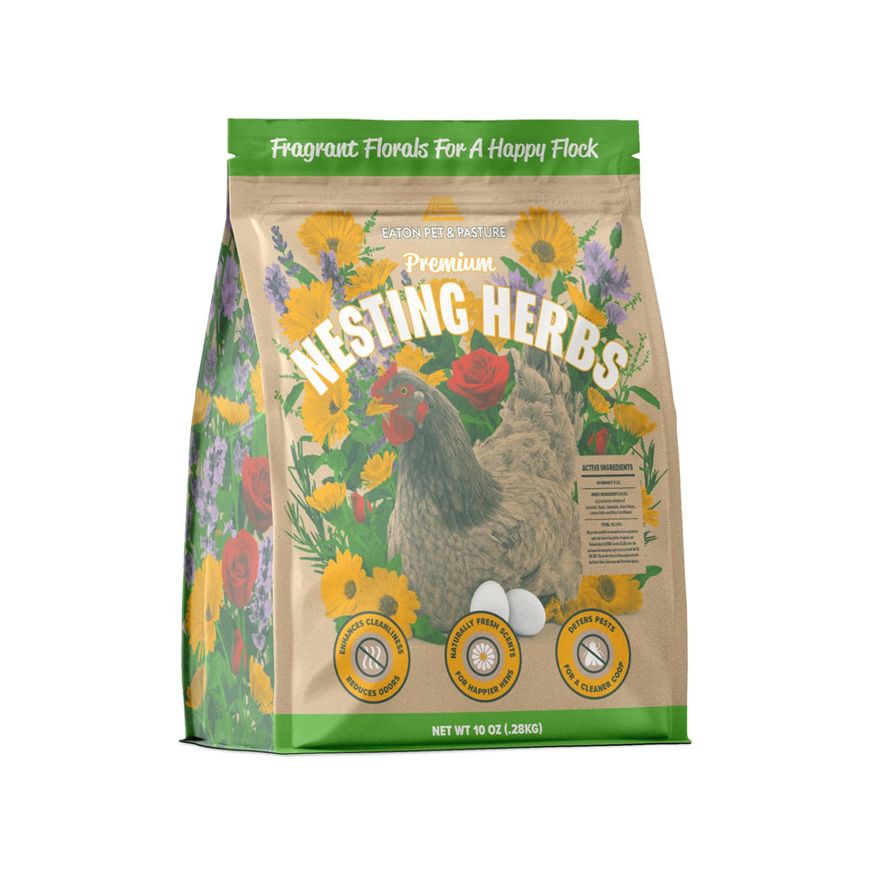 Eaton Pet and Pasture nesting herbs aromatic blend for a fresh coop scent