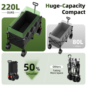 EAYNON heavy-duty wagon frame supports up to large loads