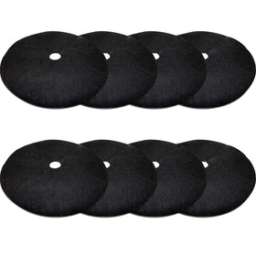 EBaokuup 8-pack 24.5-inch tree protector mat around a young tree for weed control