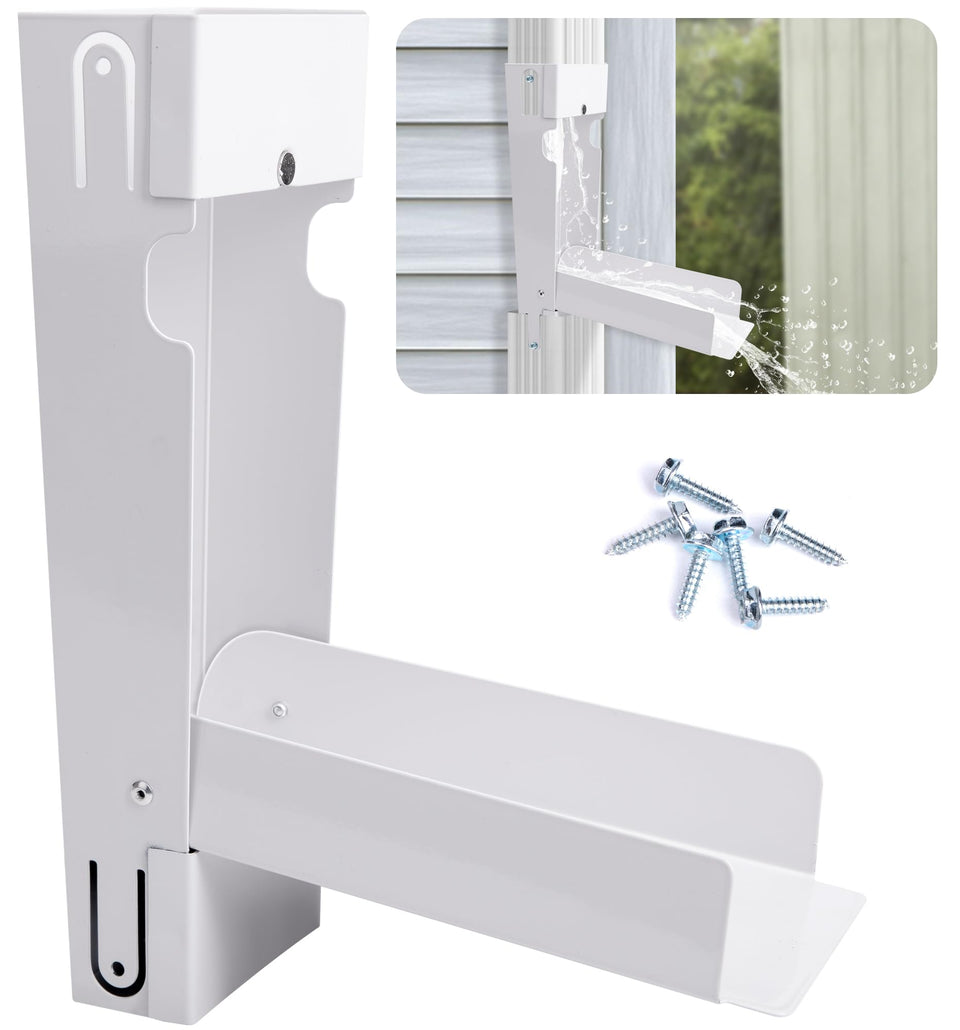 EBaokuup rainwater system installed on a 2x3 downspout for efficient harvesting.