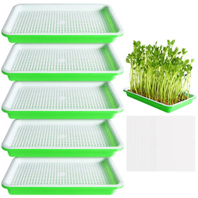 EBaokuup seed sprouter tray set for soil-free germination at home.