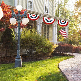 EBaokuup vivid color fastness close-up demonstrates fade-resistant flag design.
