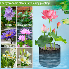 EBaokuup pond plant bag set provides four reusable pots