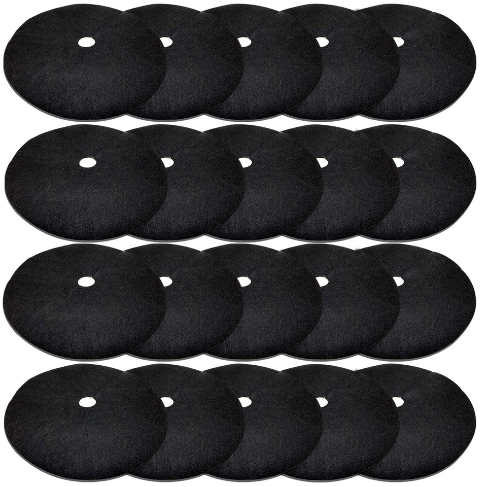EBaokuup 20-pack 16.5-inch tree mulch ring protecting roots