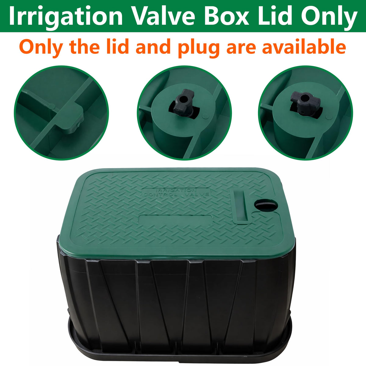 EBaokuup universal fit valve cover suits most irrigation setups.