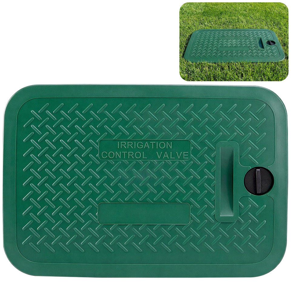EBaokuup valve box cover 12x17 inches fits irrigation boxes for outdoor use.