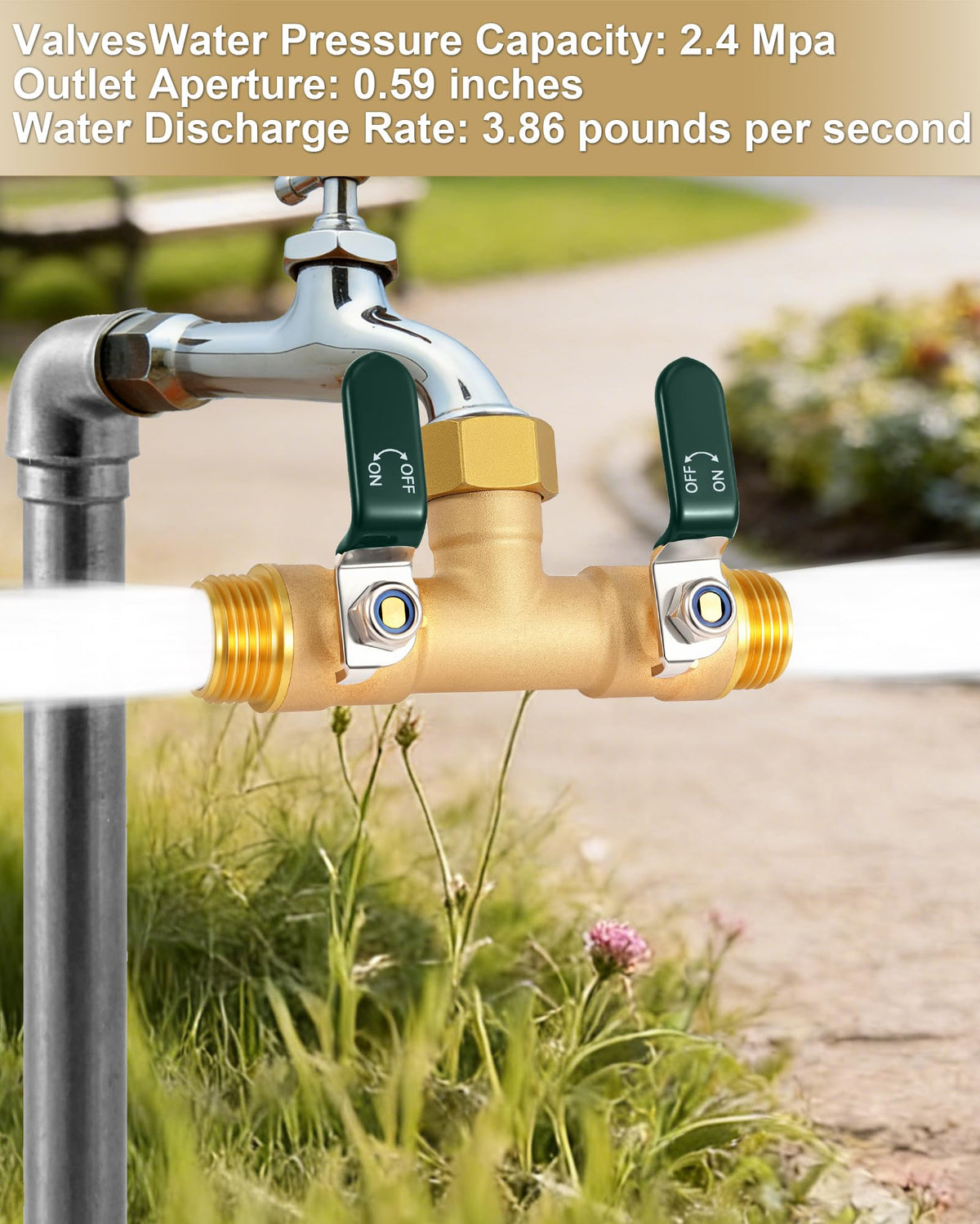 EBH easy outdoor installation for garden setups, RVs, and more.