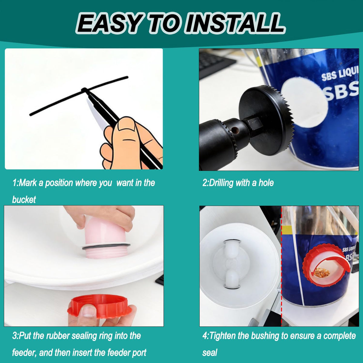 EBIUF anti-blocking plug-in cover prevents loss