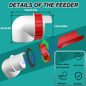 EBIUF easy DIY installation kit for bucket or barrel setup
