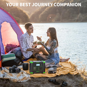 EBL portable power station emergency light feature provides roadside visibility.