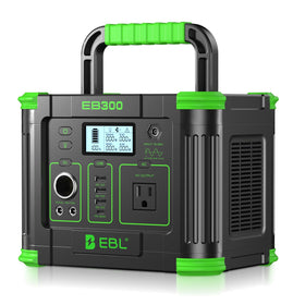 EBL portable power station front view for reliable outdoor power on camping trips.
