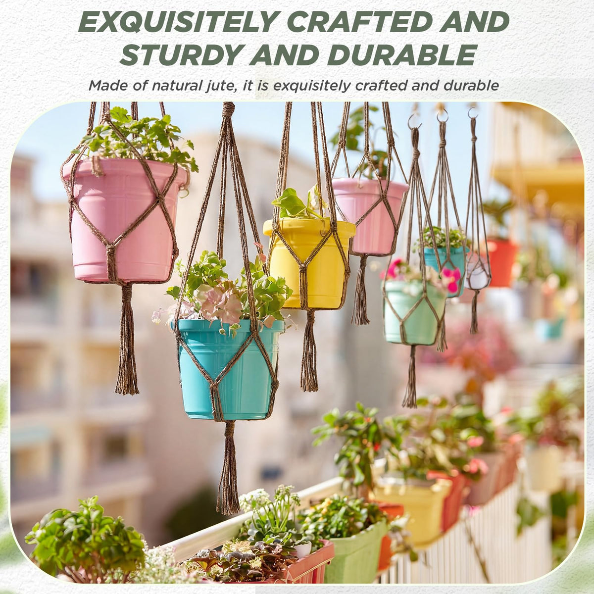 EBOOT austere linen-color hanger blends with diverse decor