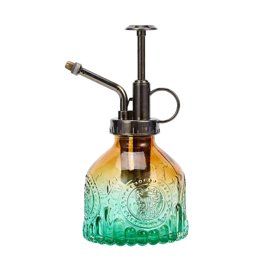 Ebristar glass plant mister bottle with vintage style for delicate succulent watering.