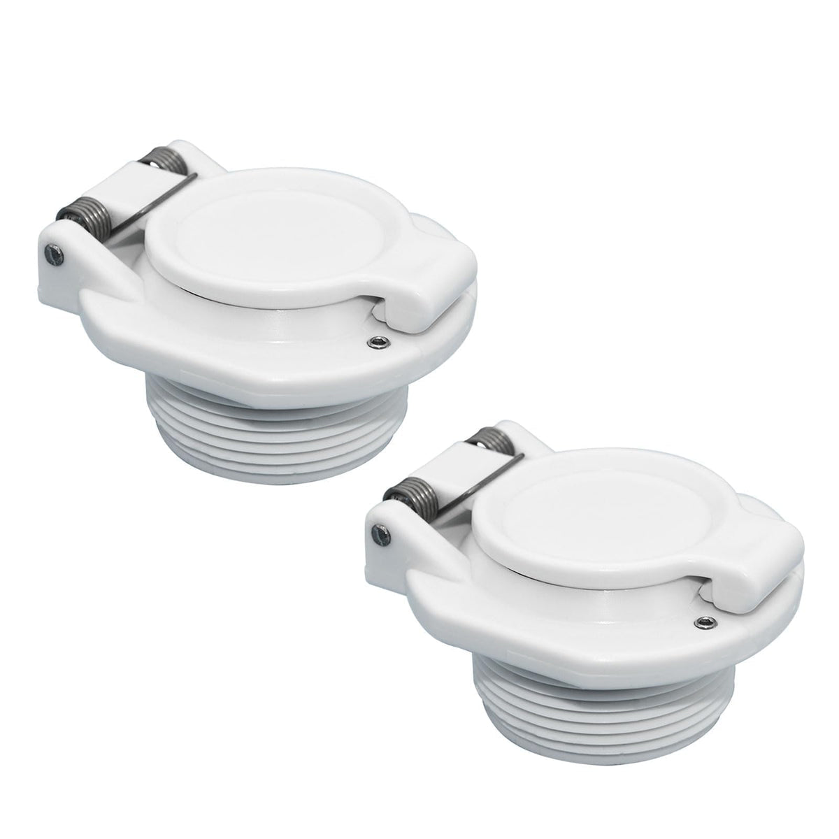 Ebrmeiwo W400BWHP wall lock front view for secure pool hose connection