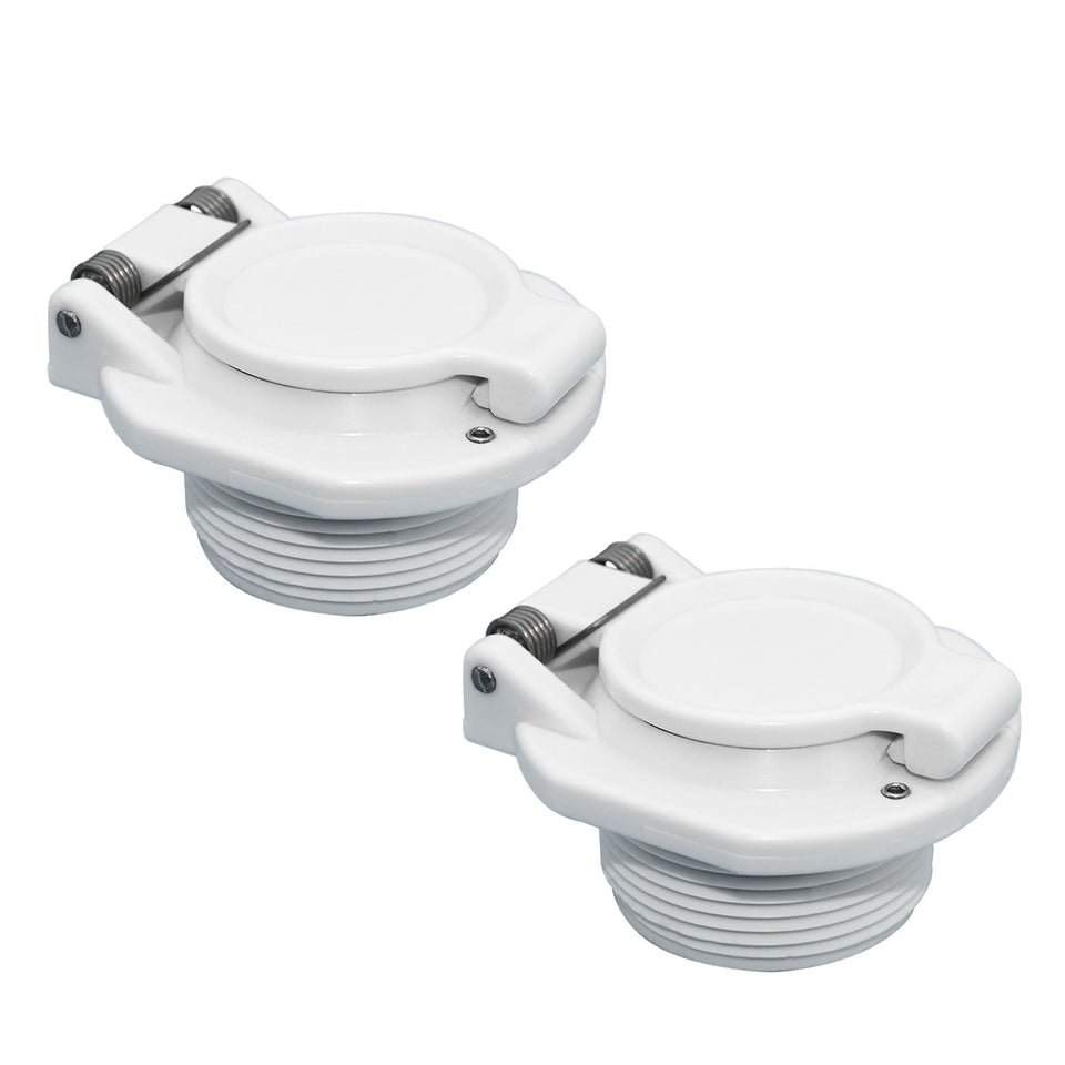 Ebrmeiwo W400BWHP wall lock front view for secure pool hose connection