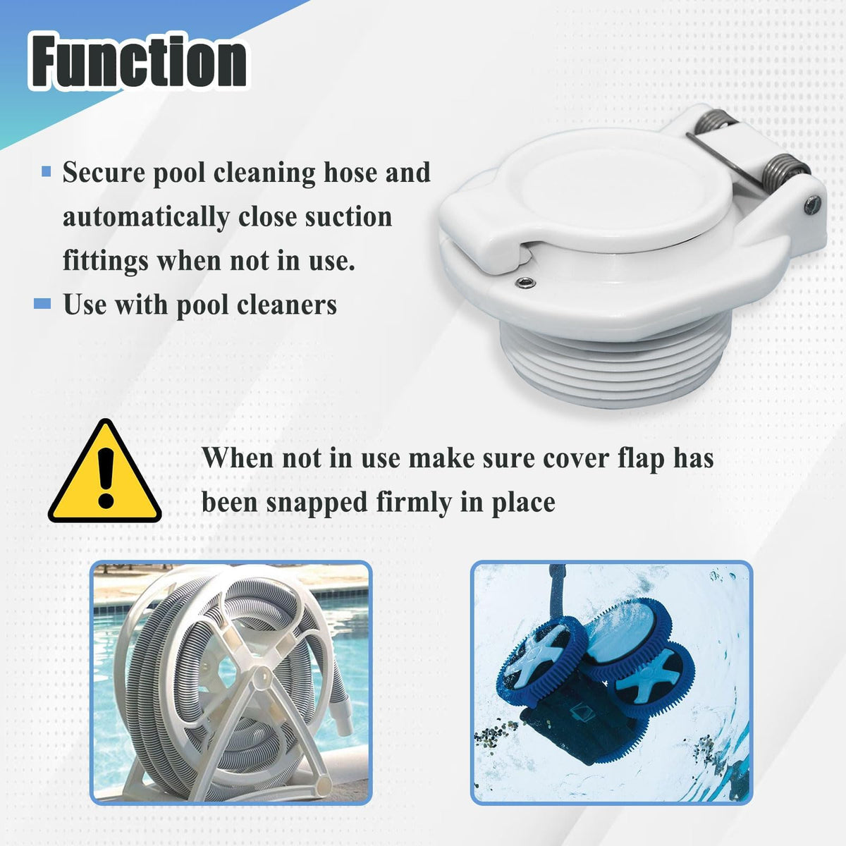 Ebrmeiwo W400BWHP includes wrench for fast on wall installation