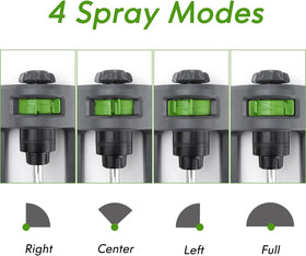 EC.TEAK lawn sprinkler installs quickly with easy hose connection for immediate watering.