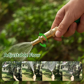 ECCLEUTH hose nozzle ideal for garden watering and patio cleaning.