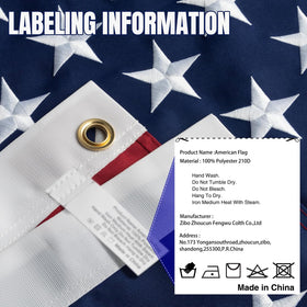 Imported Echidna flag elevates patriotic displays with quality materials