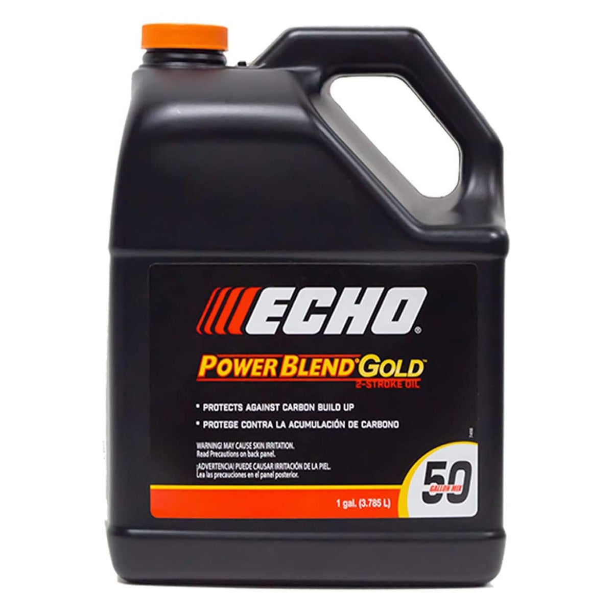 Echo 2-cycle oil mix extended life bottle with clear label for easy pouring