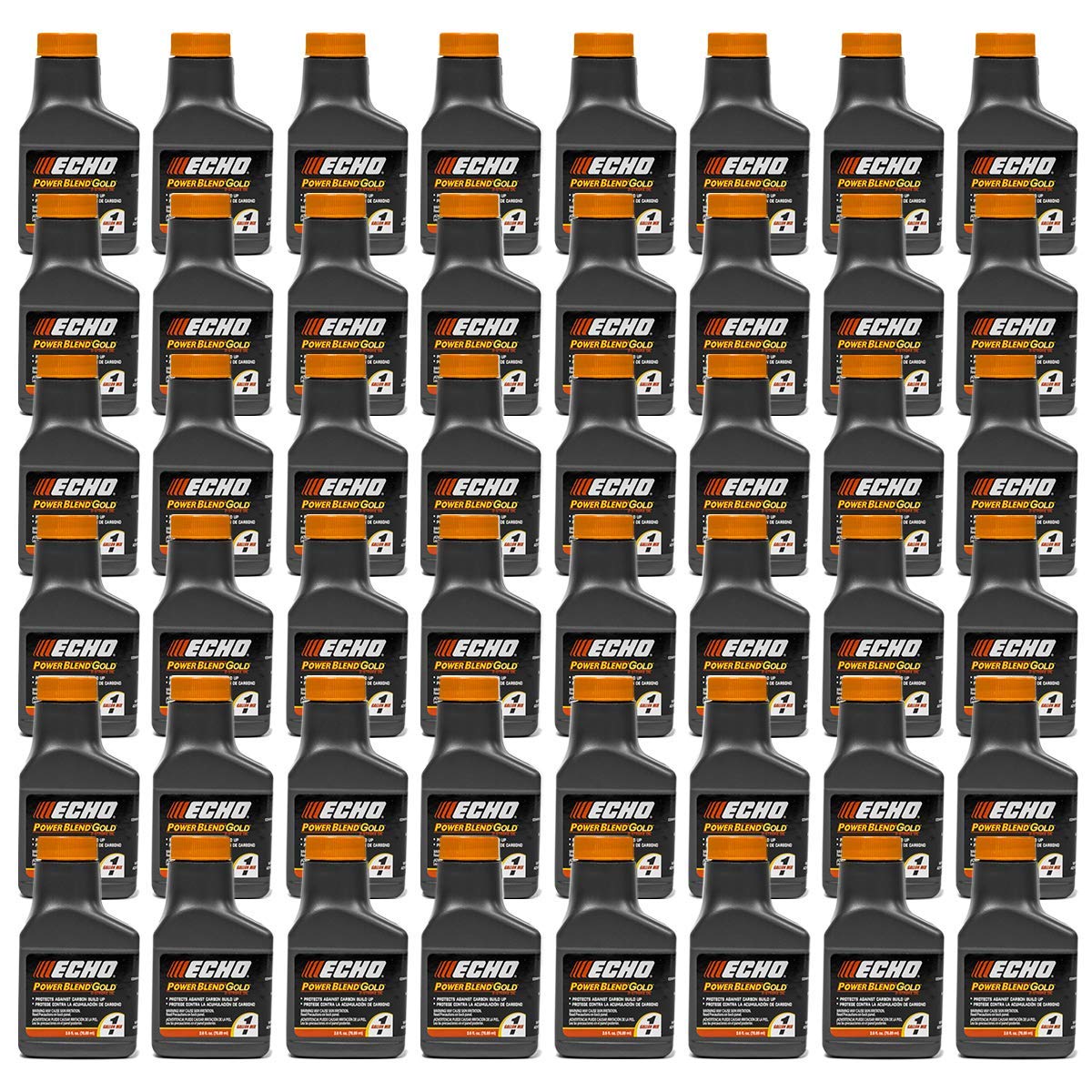 Echo 48pk oil bottles for easy 2-stroke fuel mixing.