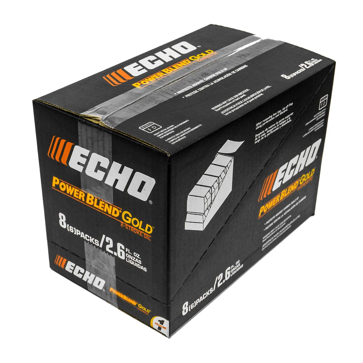 Echo bulk pack demonstrates 2-stroke mix readiness.