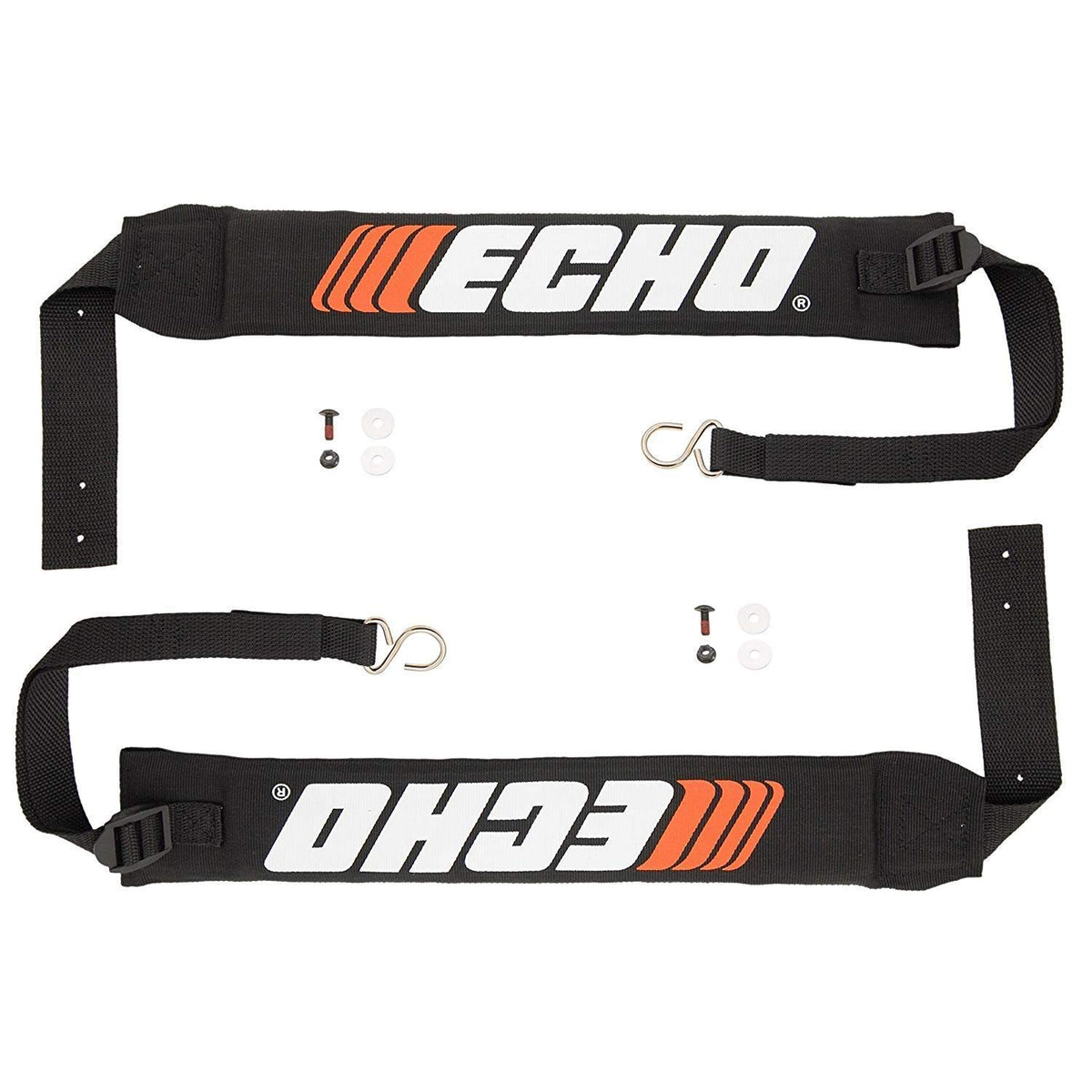 Echo C061000100 straps shown, compatibility with PB-403 and PB-413 for easy swap.