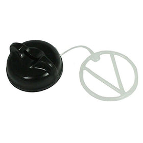 Echo P021005581 oil cap assembly with retainer for compatible Echo chainsaws, ensures proper seal.