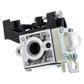 Echo replacement carburetor packaging with included hardware overview.
