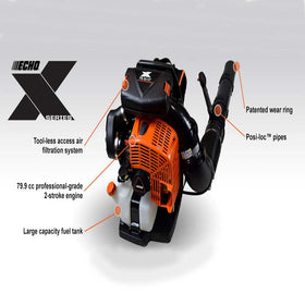 Echo PB-9010T 79.9cc engine provides dependable power