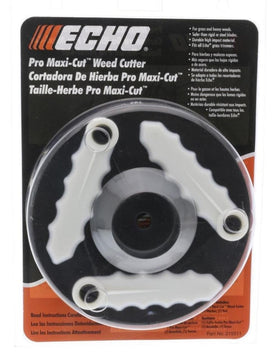 Echo Pro Maxi-Cut Head cuts grass and heavy weeds safely and efficiently.