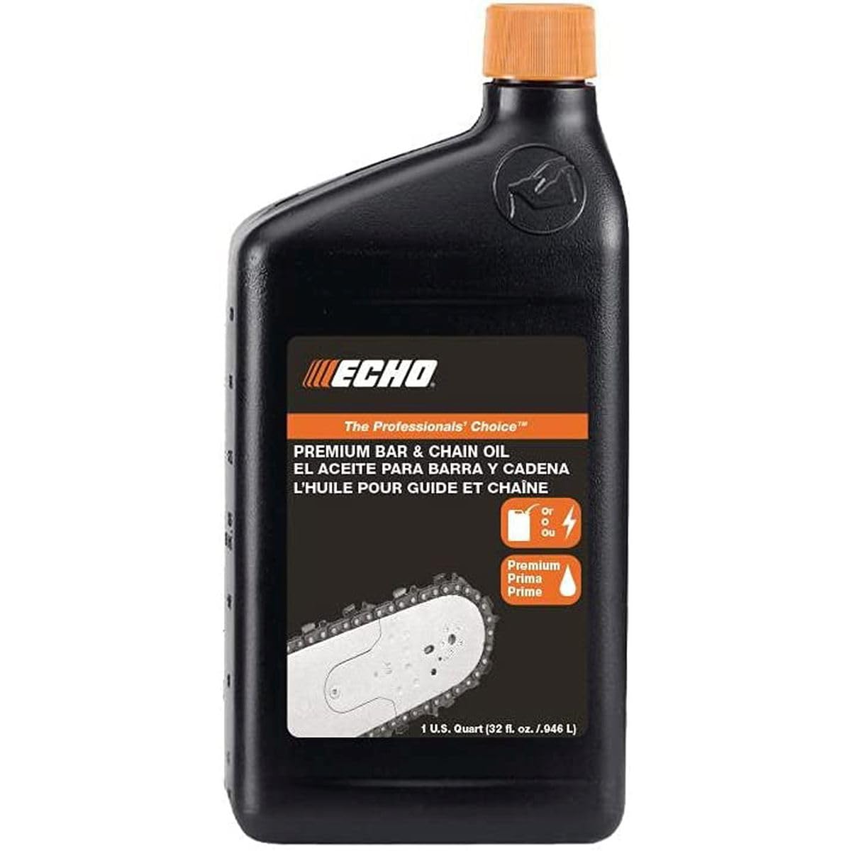 Echo-Products 6459012 oil bottle for smooth operation and resin reduction