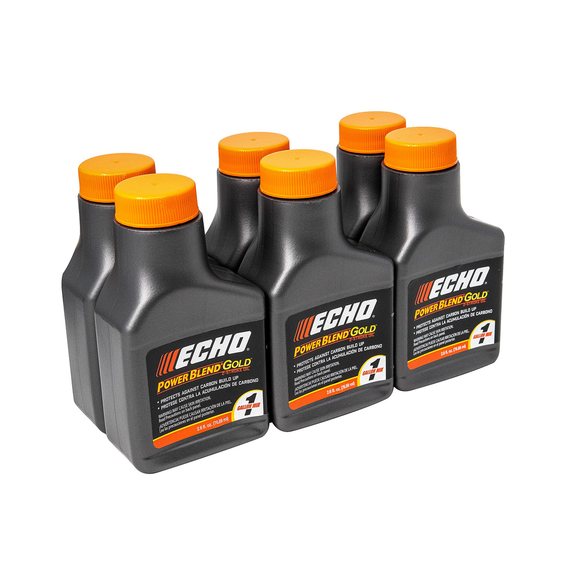 Echo Power Blend Gold Oil 50:1 bottle for premium two-stroke engines