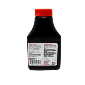 Echo Genuine OEM Red Armor oil packaging with three bottles for extended fuel stability.