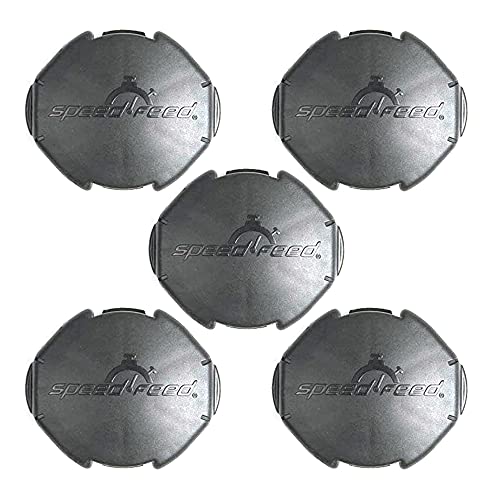 Echo X472000070 spool cap mounted on a trimmer head for reliable feeding