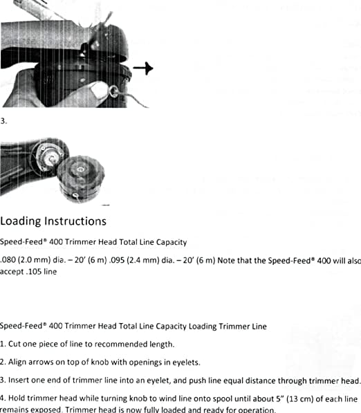 SRM compatibility list with Echo Speed Feed 400 head